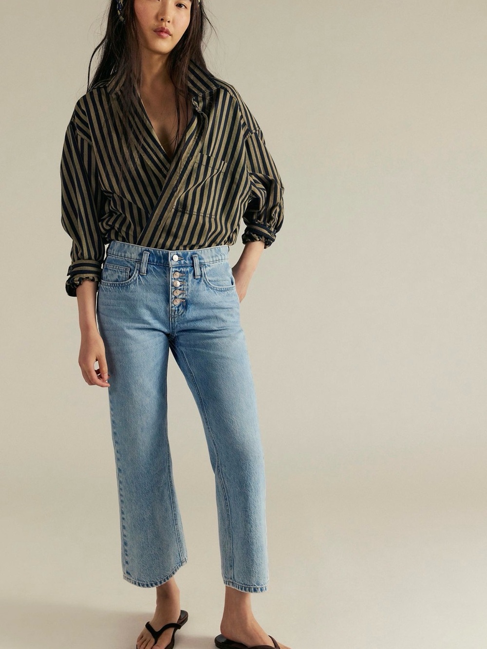 We The Free Sunny Afternoon Ankle Flare jeans
